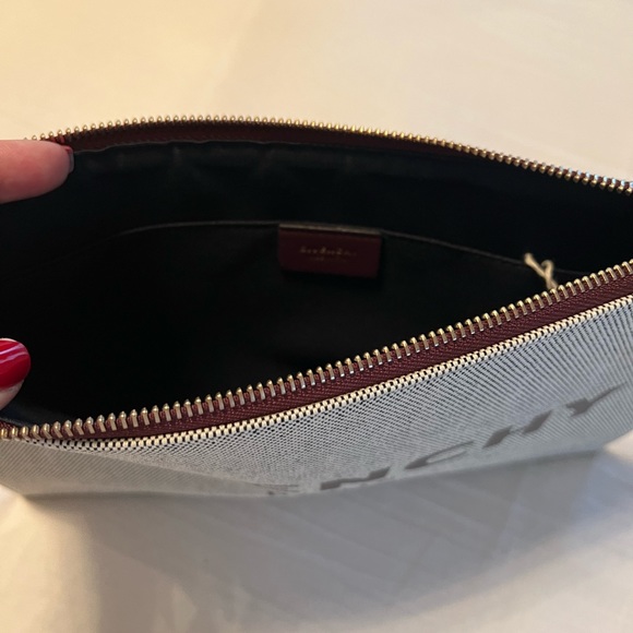 NWT & box!  Givenchy canvas & leather pouch - Picture 7 of 7